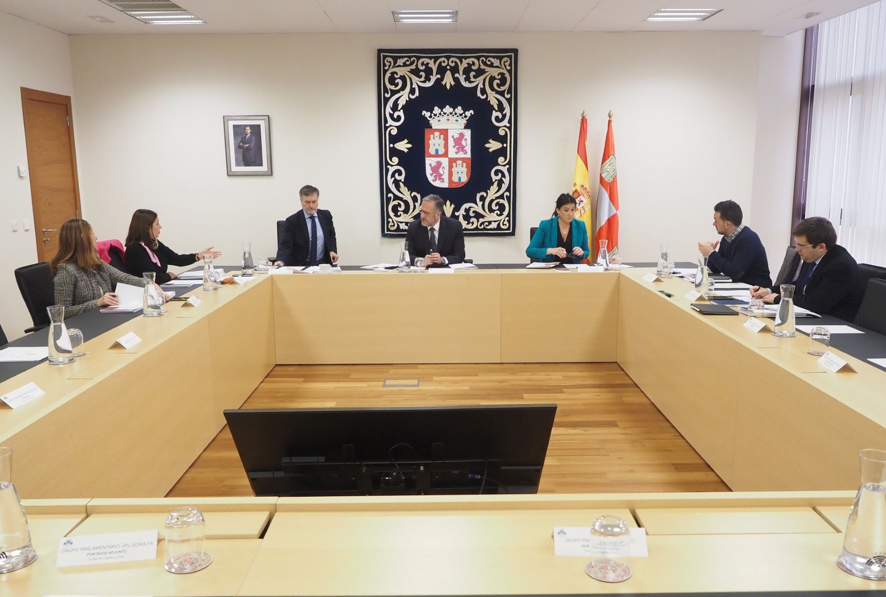 Reunión de la Mesa de las Cortes de Castilla y León de 26 de enero de 2023