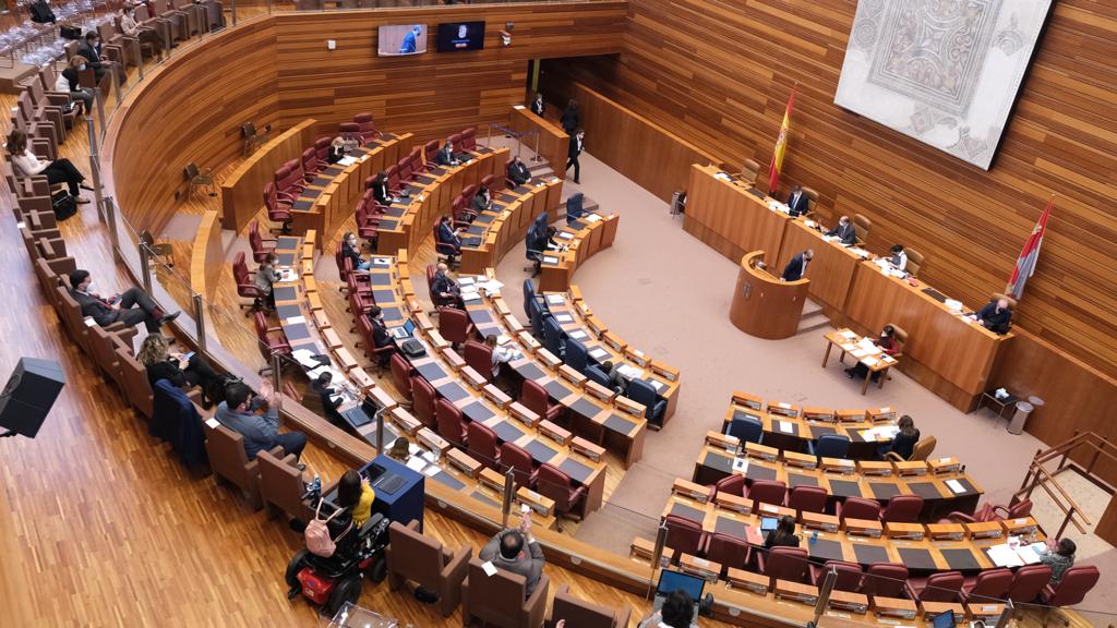 Pleno de las Cortes de Castilla y León