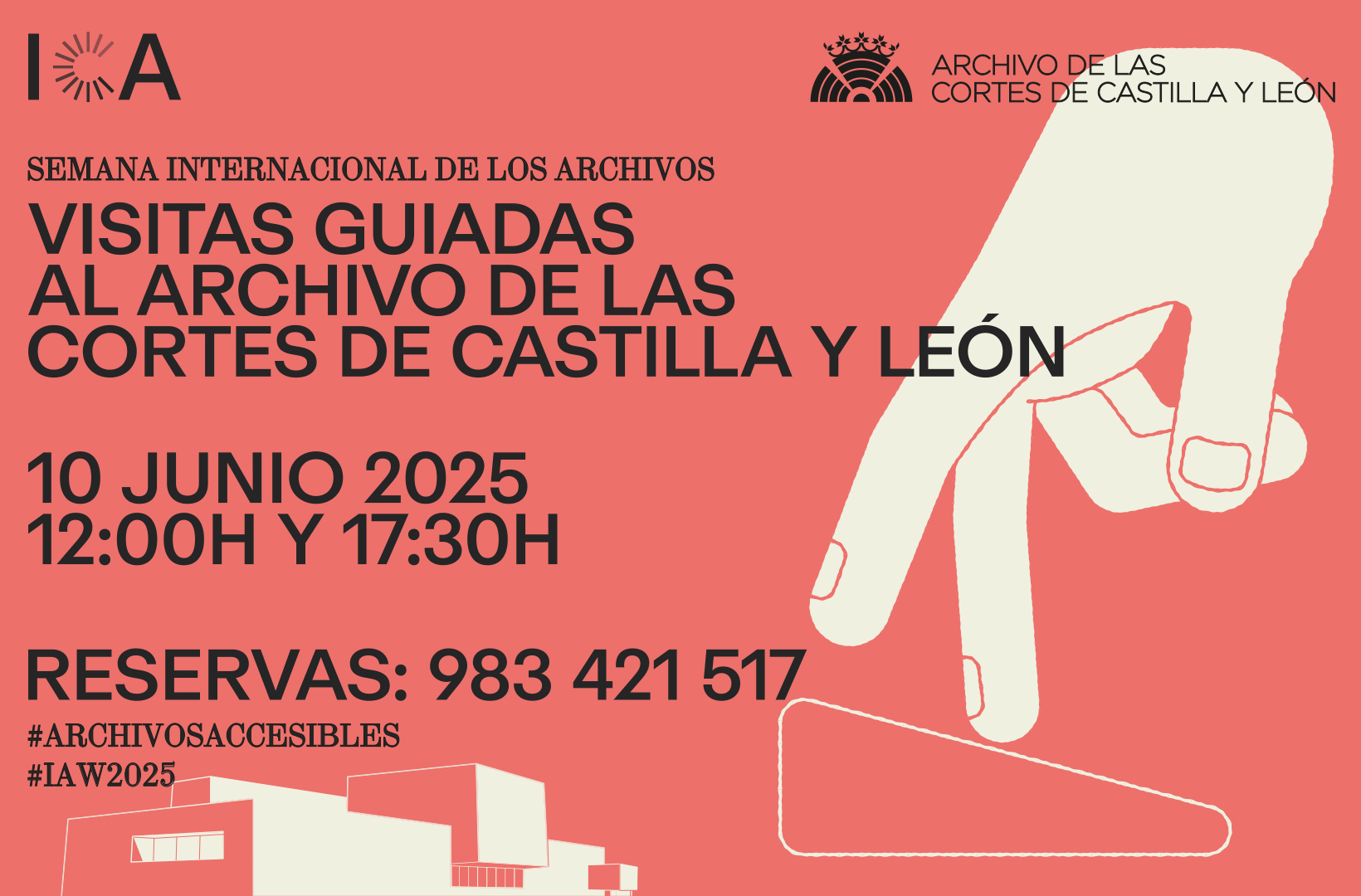 Las Cortes organizan una visita guiada a su Archivo el día 10 de junio a las 12:00 y 17:30h