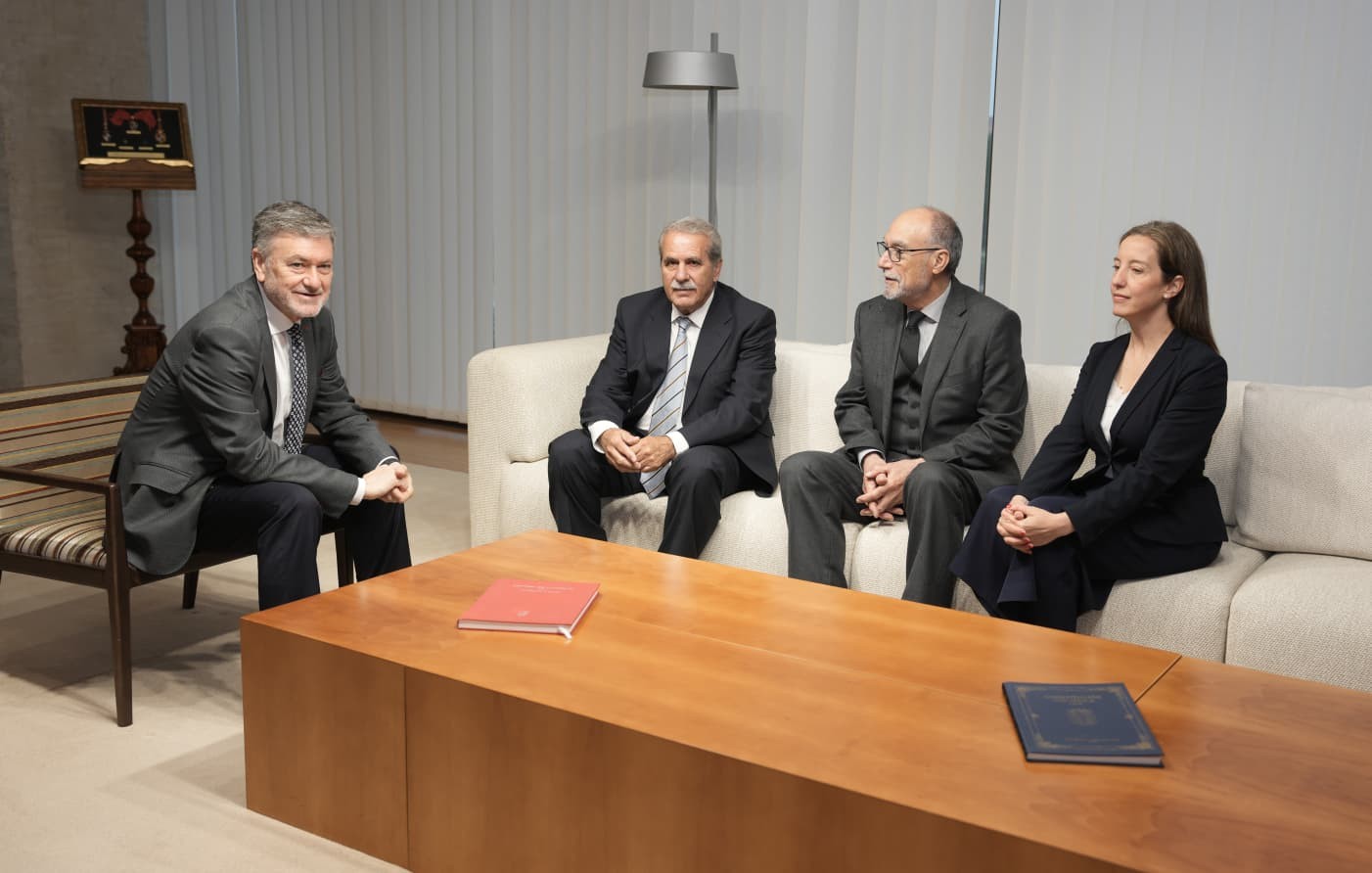Primer encuentro institucional del presidente de las Cortes con el presidente del Consejo Consultivo de Castilla y León
