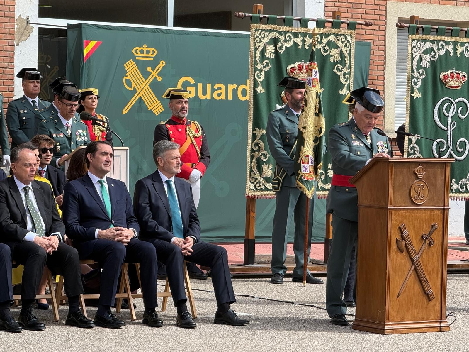 El Presidente de las Cortes en el aniversario de la fundación de la Guardia Civil