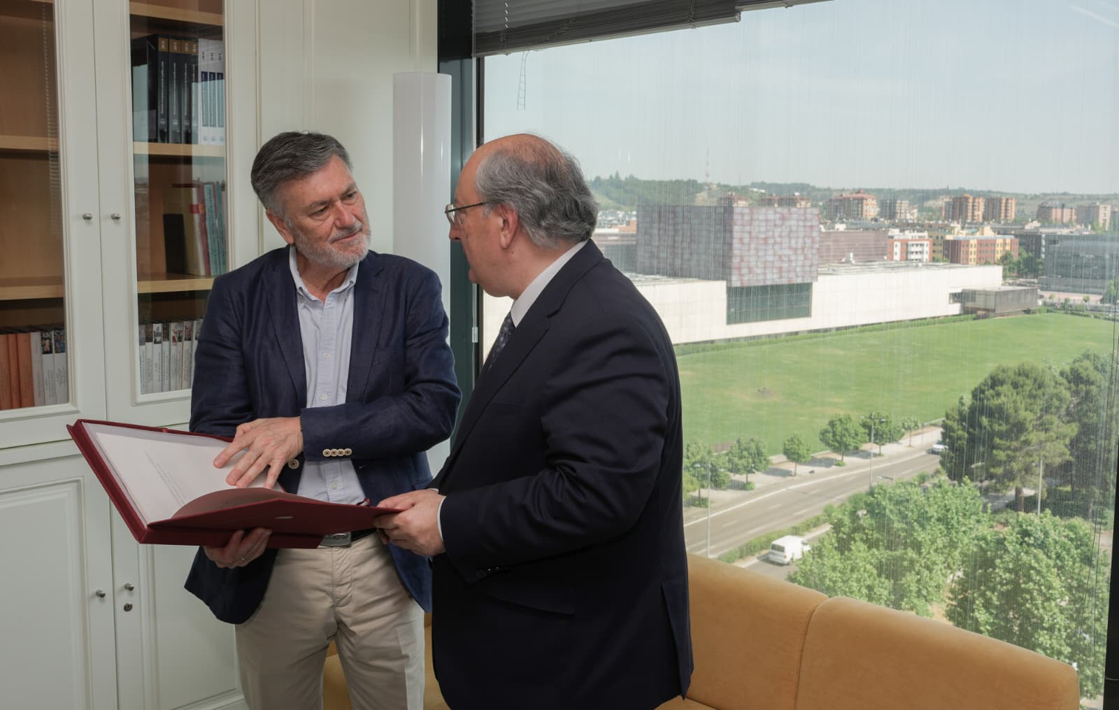 Visita al Consejo Económico y Social de la Comunidad.