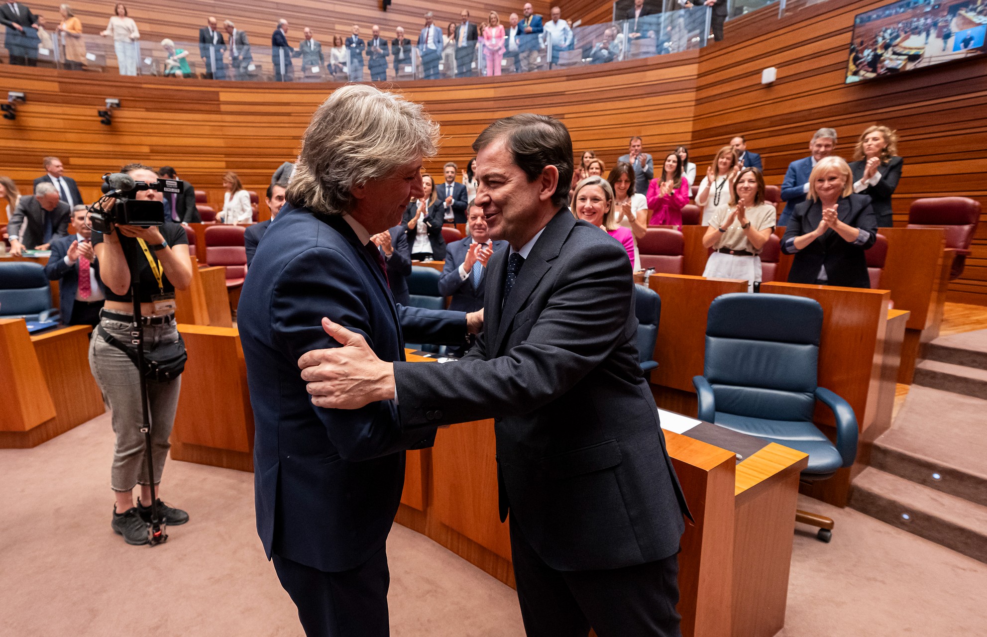 Investidura de Alfonso Fernández Mañueco como presidente de la Junta de Castilla y León