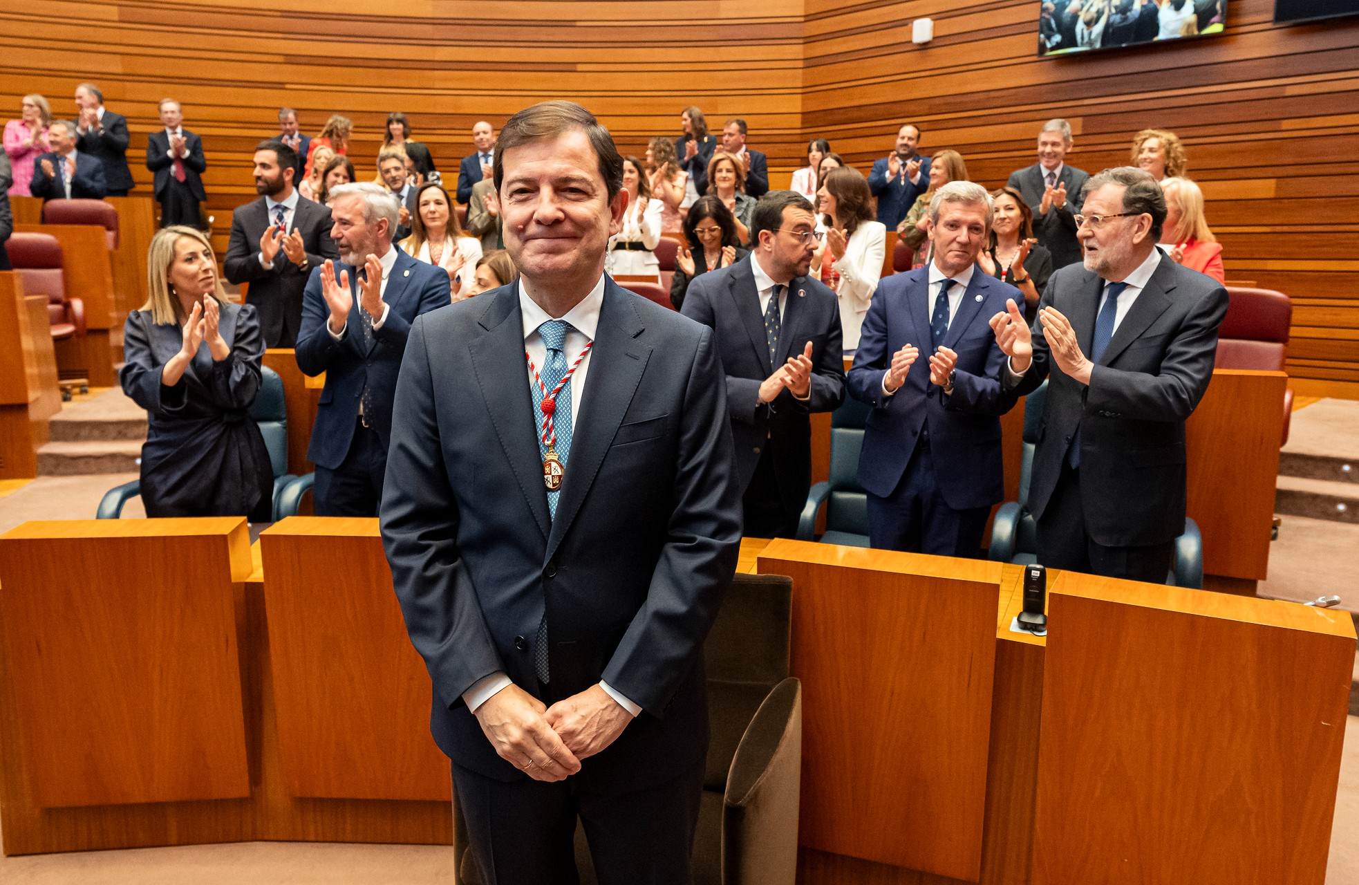 Toma de posesión del presidente de la Junta de Castilla y León