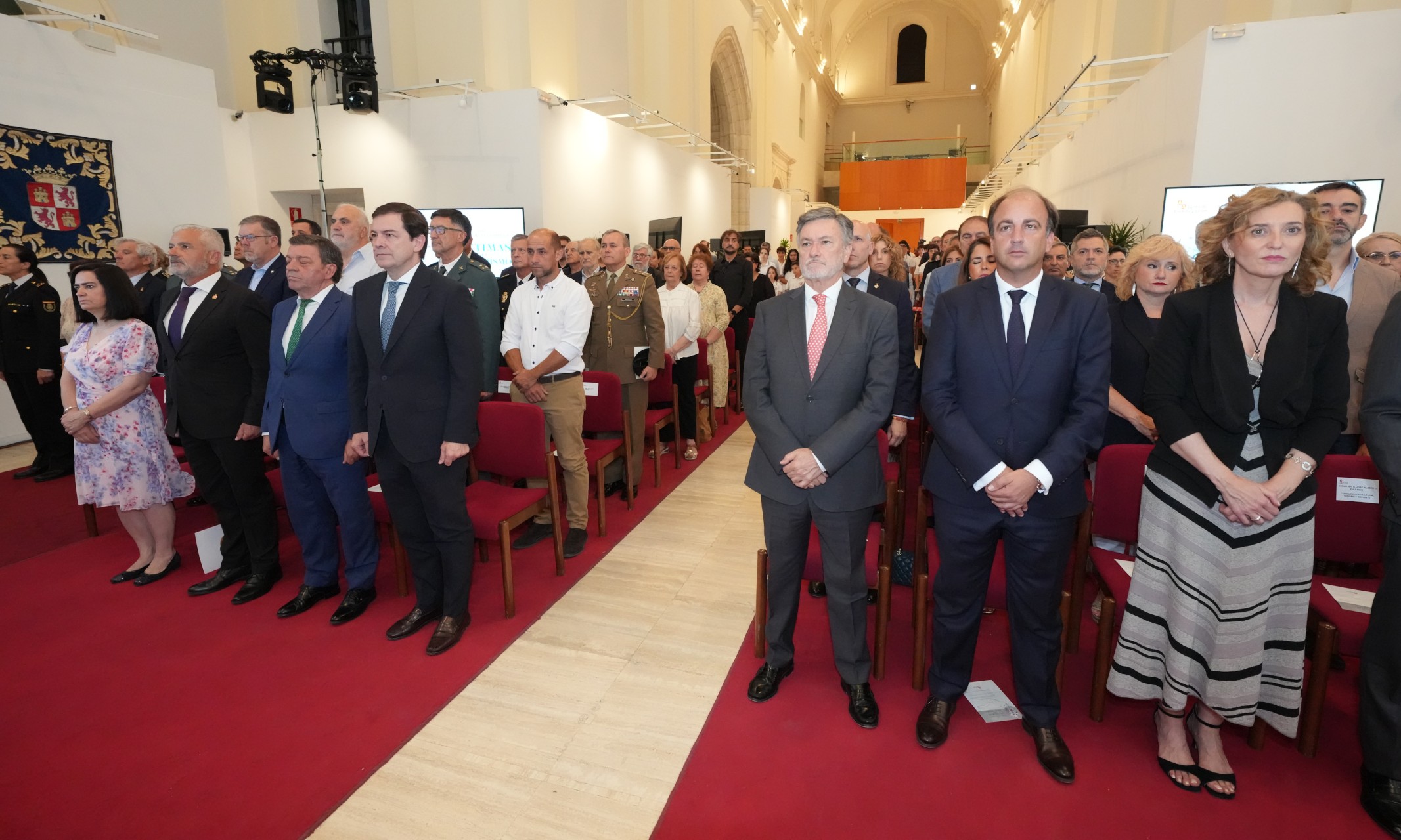 Las Cortes de Castilla y León se suman al homenaje a las víctimas del terrorismo