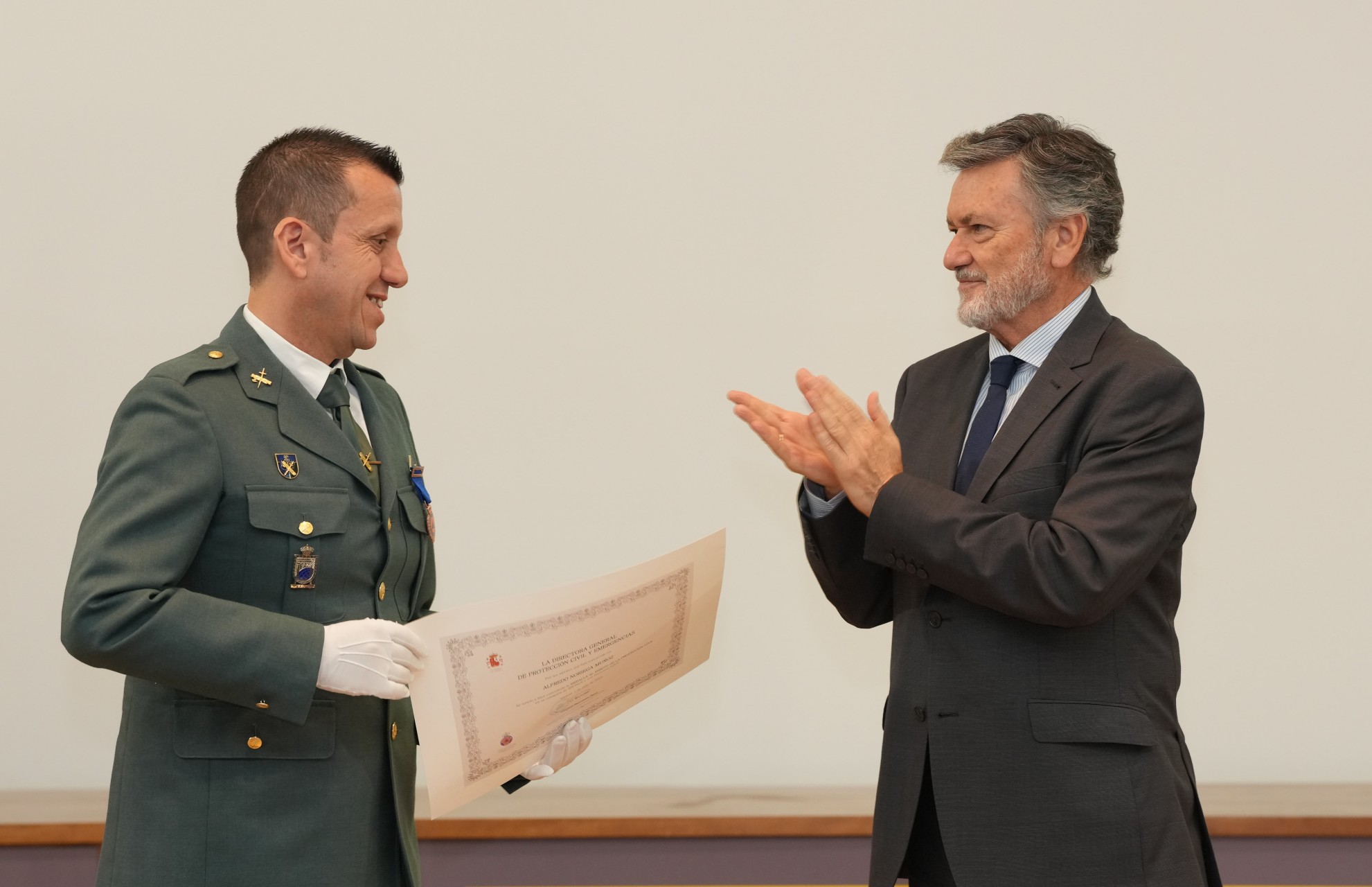 Entrega de las Medallas al Mérito de la Protección Civil