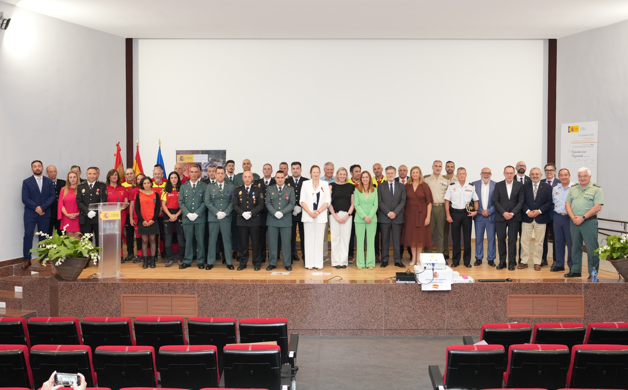 Entrega de las Medallas al Mérito de la Protección Civil