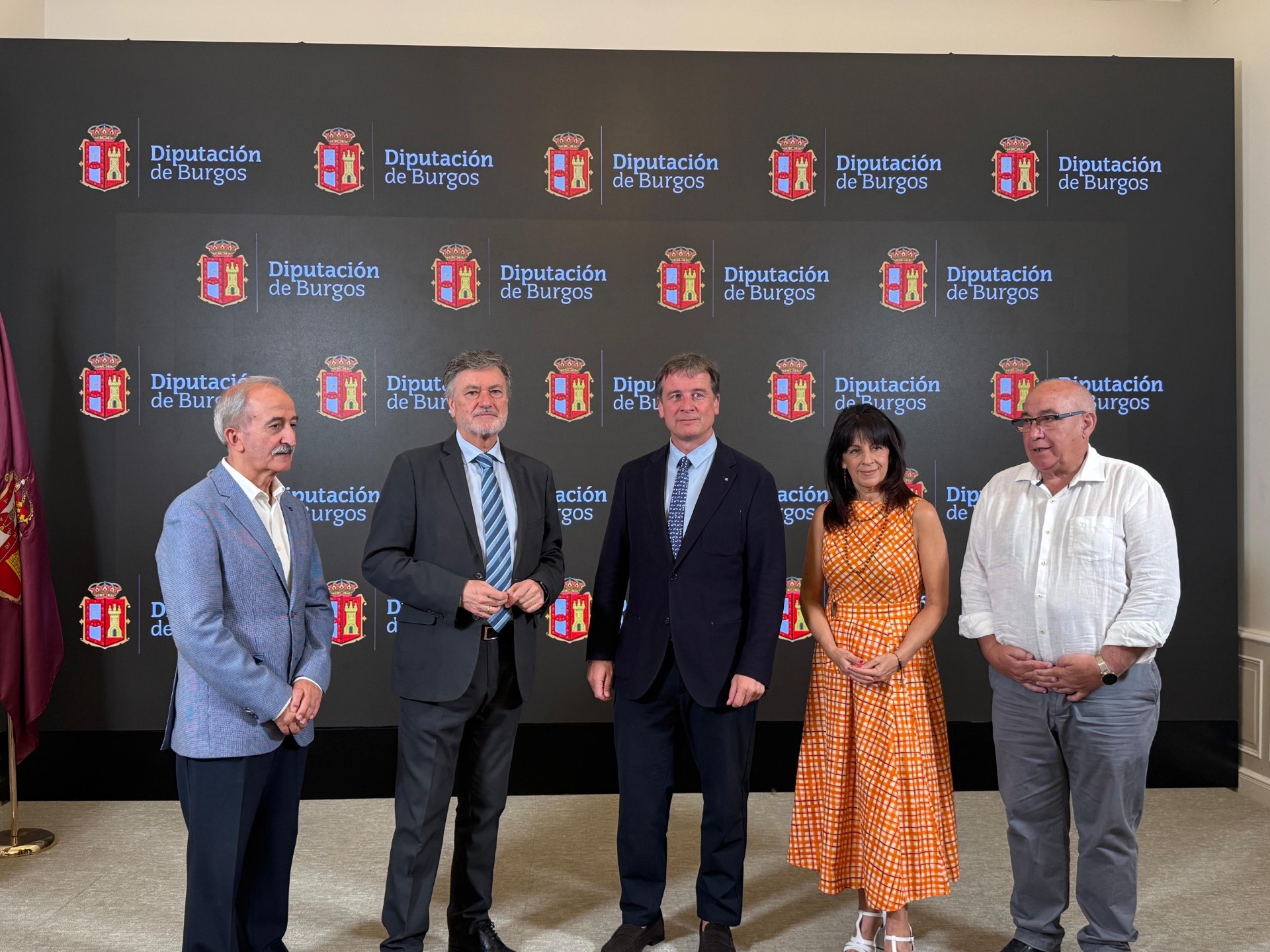 Las Cortes de Castilla y León y la Diputación de Burgos fortalecen su colaboración