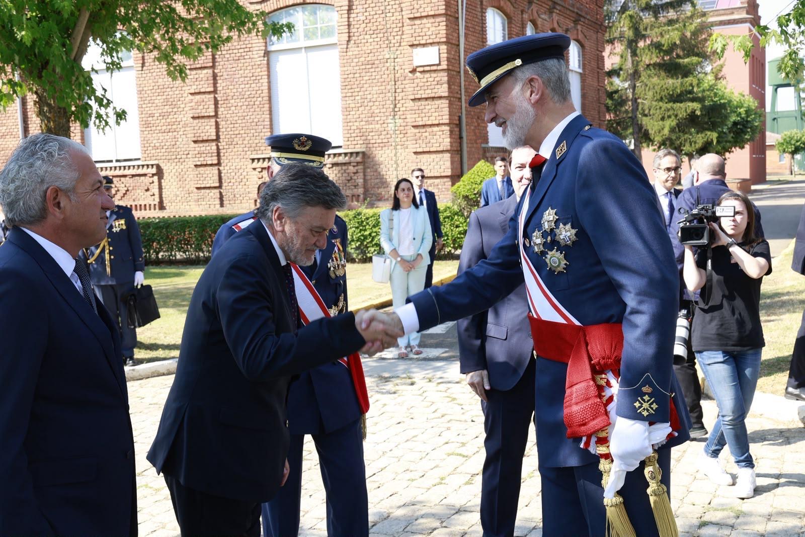 Acto de entrega de los Reales Despachos de Sargente a la XXXIV promoción de la Academia Básica del Aire y del Espacio