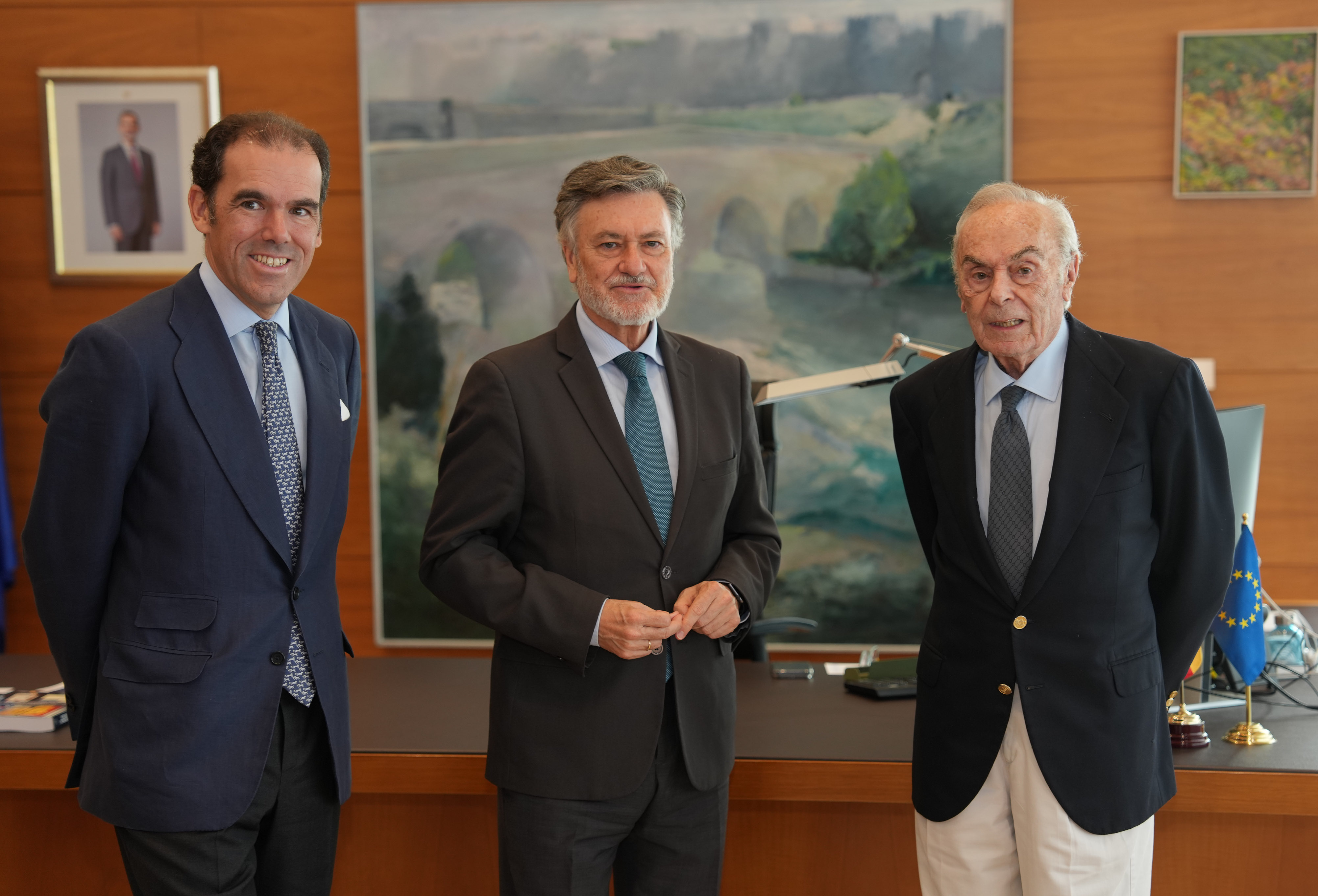 La Fundación de Castilla y León y la Fundación Duques de Soria firman un convenio para impulsar el Premio FDS de Hispanismo Internacional