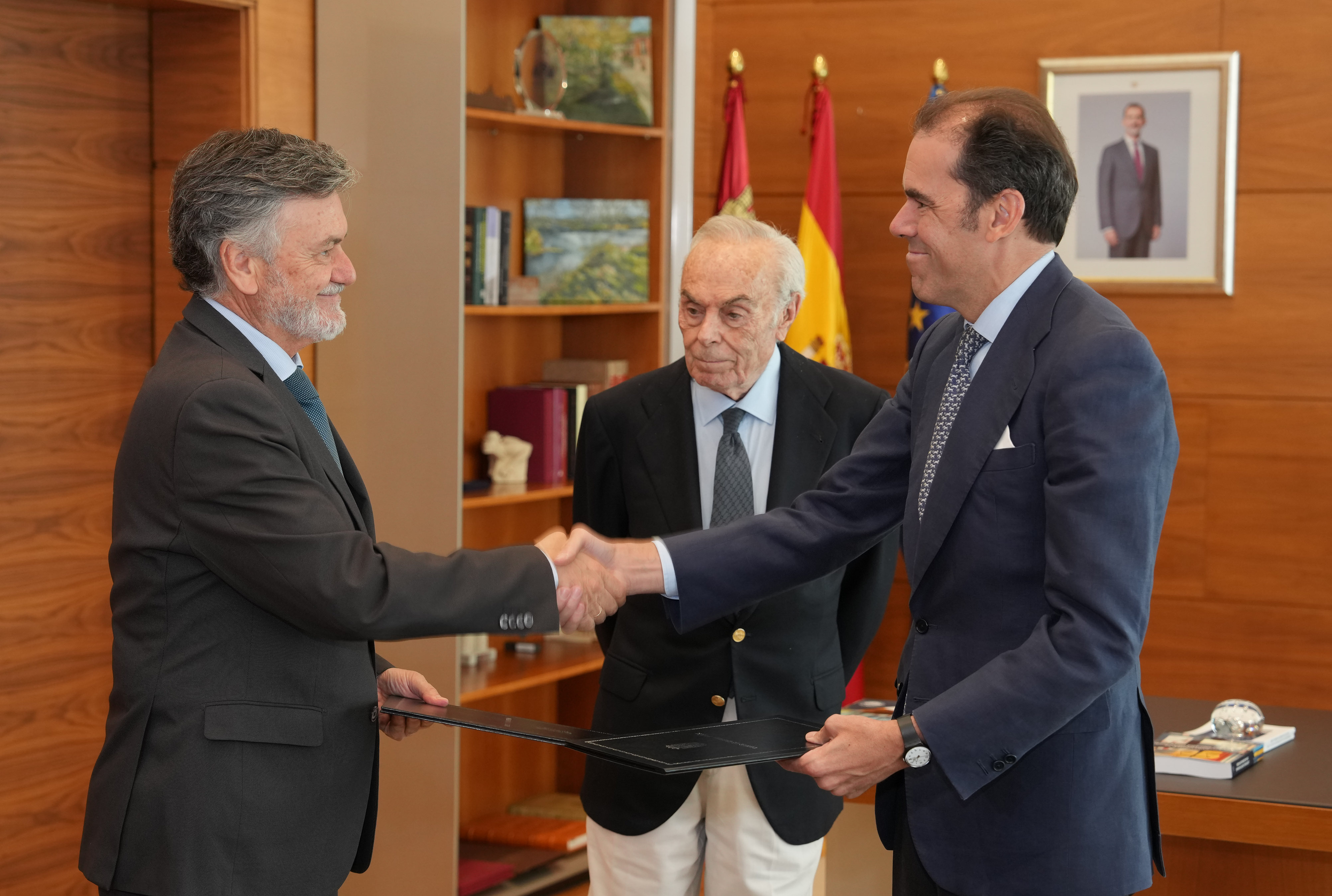 La Fundación de Castilla y León y la Fundación Duques de Soria firman un convenio para impulsar el Premio FDS de Hispanismo Internacional
