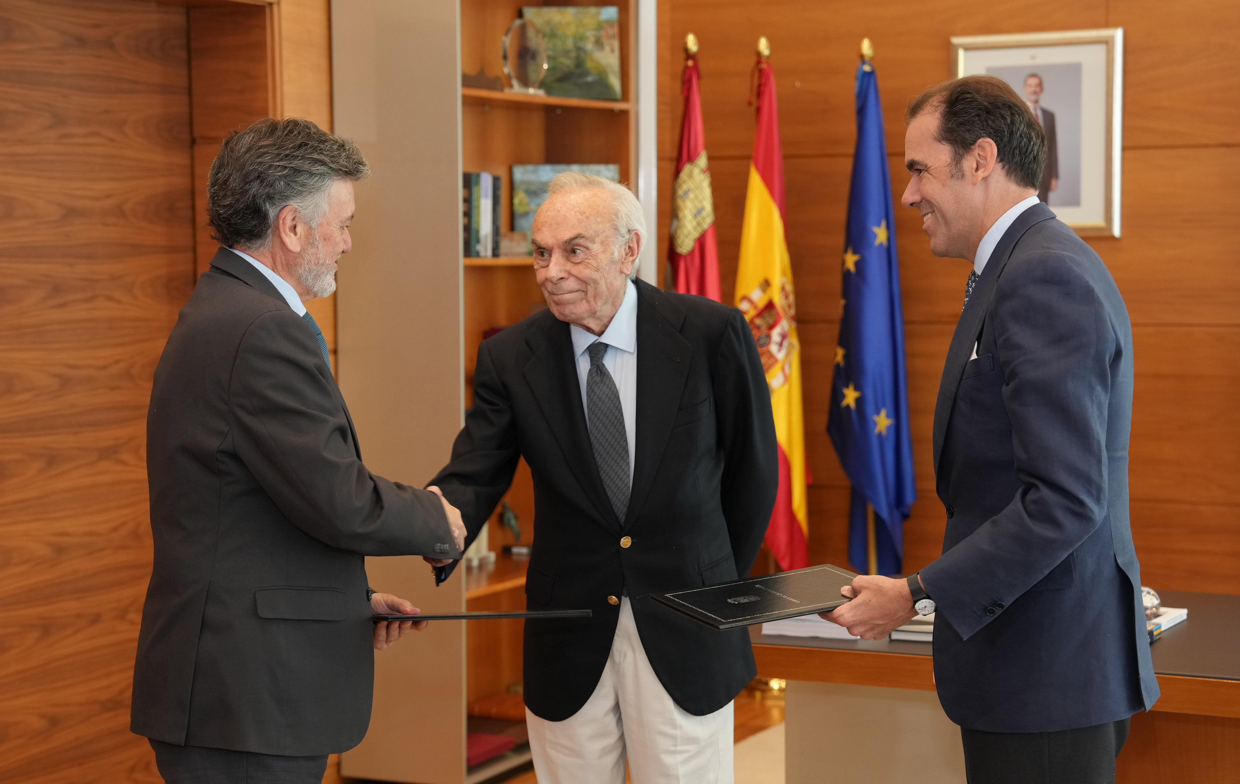 La Fundación de Castilla y León y la Fundación Duques de Soria firman un convenio para impulsar el Premio FDS de Hispanismo Internacional