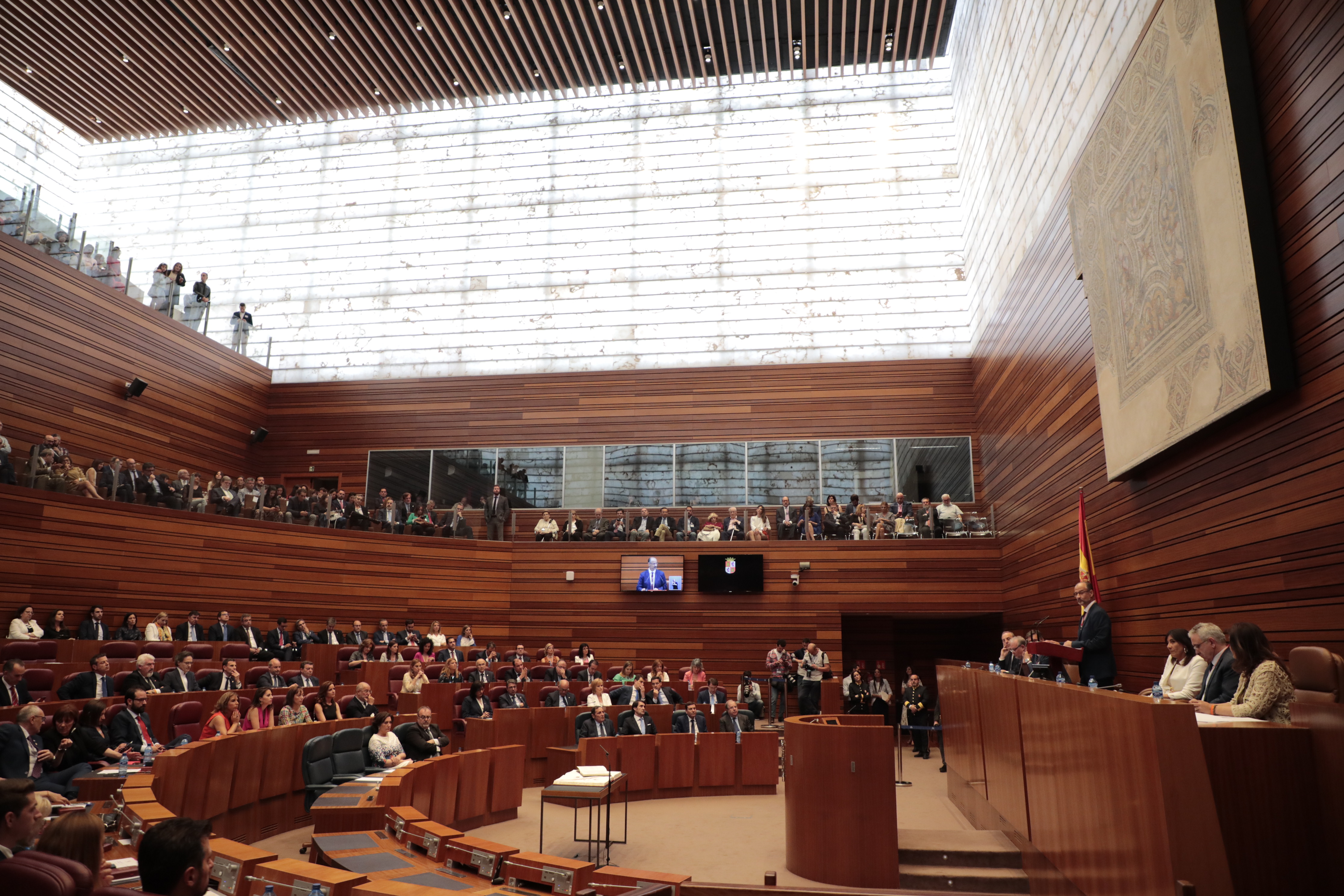 20190621 Foto del hemiciclo en la sesión constitutiva de la X Legislatura