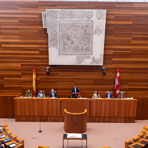 La Mesa en el Pleno de Cortes
